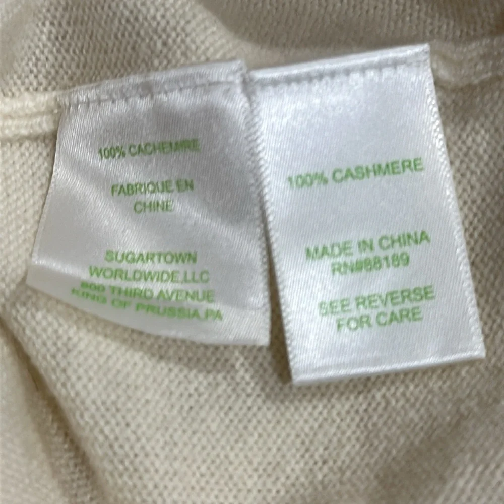 Lilly Pulitzer Cashmere Embellished Llama Fringe Sweater Size S - EUC - Picture 5 of 5